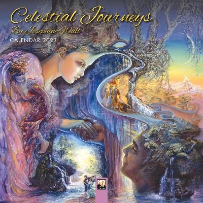 Celestial Journeys by Josephine Wall Mini Wall Calendar 2023 (Art Calendar) - 