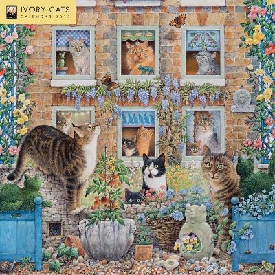 Ivory Cats Wall Calendar 2018 (Art Calendar) -  Flametree_unknown