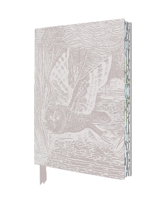 Angela Harding: Marsh Owl Artisan Art Notebook (Flame Tree Journals) - 