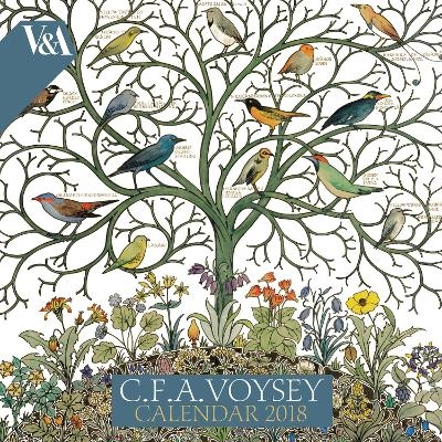 V&A - C.F.A. Voysey Wall Calendar 2018 Wall Calendar 2018 (Art Calendar) -  Flametree_unknown