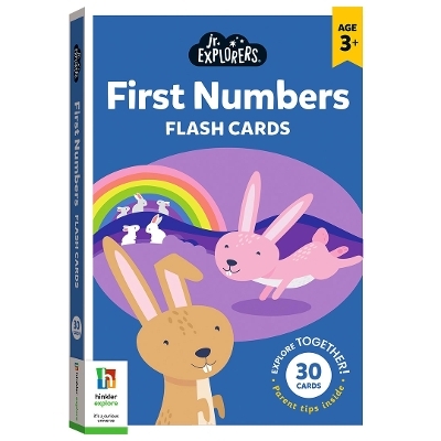 Junior Explorers: First Numbers Flash Cards - Hinkler Pty Ltd