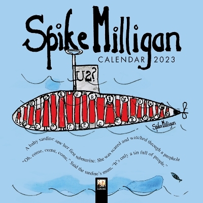 Spike Milligan Mini Wall Calendar 2023 (Art Calendar) - 