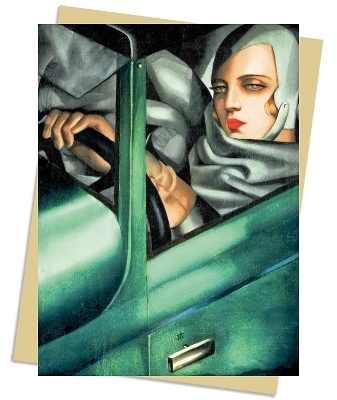 Tamara de Lempicka: Tamara in the Green Bugatti, 1929 Greeting Card Pack - 