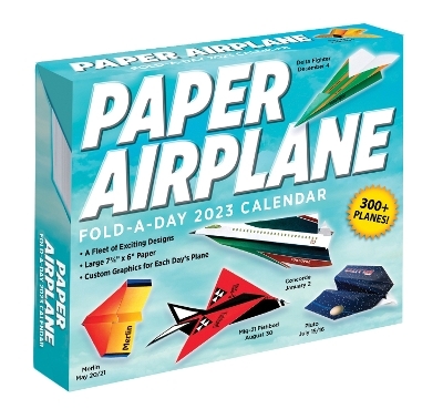 Paper Airplane 2023 Fold-A-Day Calendar - Kyong Lee, David Mitchell