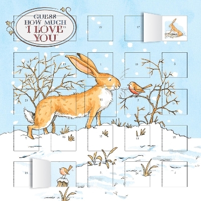 Guess How Much I Love You advent calendar (with stickers) - 