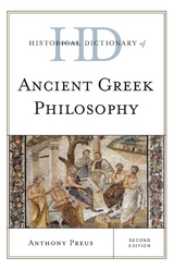 Historical Dictionary of Ancient Greek Philosophy -  Anthony Preus