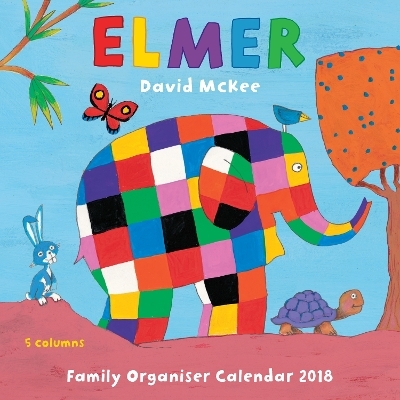 Elmer Wall Calendar 2018 (Art Calendar) - 