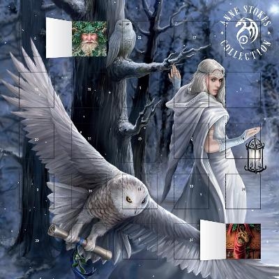 Anne Stokes - Midnight Messenger advent calendar (with stickers) - 