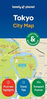 Lonely Planet Tokyo City Map - Lonely Planet