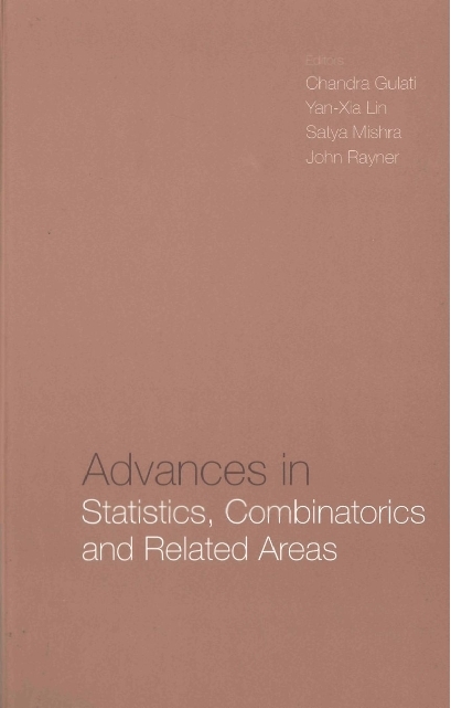 ADV IN STATISTICS, COMBINATORICS &... - 