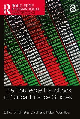 The Routledge Handbook of Critical Finance Studies - 