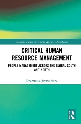 Critical Human Resource Management - Dhammika Jayawardena