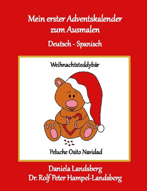 Mein erster Adventskalender zum Ausmalen - Daniela Landsberg