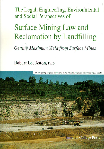 LEGAL, ENGINEERING, ENVIRONMENTAL AND SOCIAL PERSPECTIVES - Robert Lee Aston