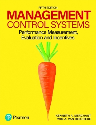 Management Control Systems - Kenneth Merchant, Wim Van Der Stede