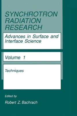 Synchrotron Radiation Research - 