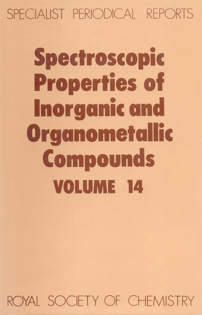 Spectroscopic Properties of Inorganic and Organometallic Compounds - 