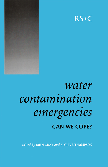 Water Contamination Emergencies - 