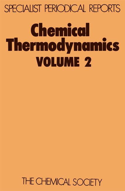 Chemical Thermodynamics - 