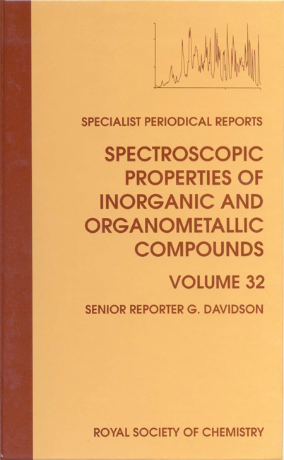 Spectroscopic Properties of Inorganic and Organometallic Compounds - 