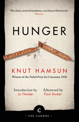 Hunger -  Knut Hamsun