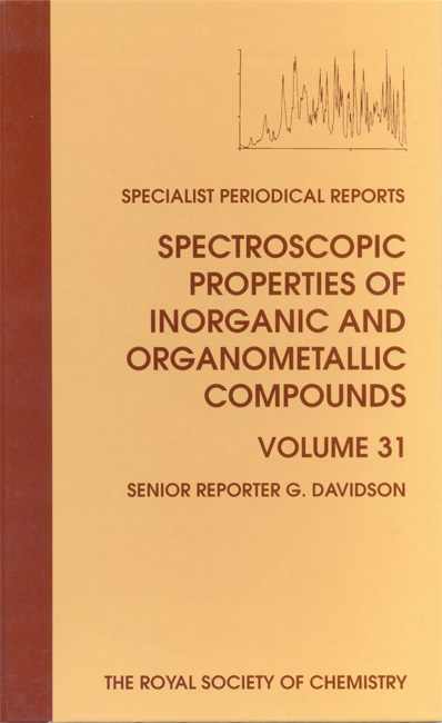 Spectroscopic Properties of Inorganic and Organometallic Compounds - 