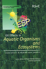 UV Effects in Aquatic Organisms and Ecosystems - 