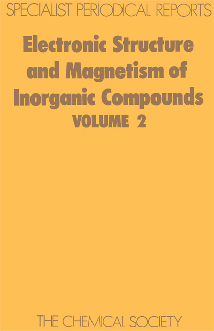 Electronic Structure and Magnetism of Inorganic Compounds - 