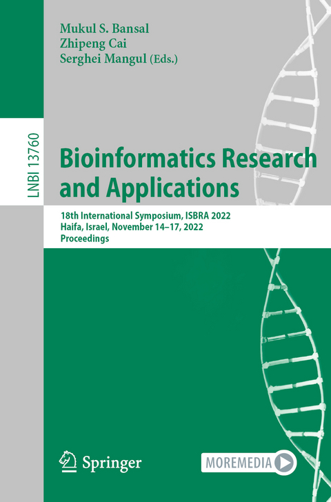 Bioinformatics Research and Applications - 