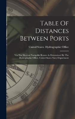 Table Of Distances Between Ports - 