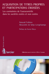 Acquisition de titres propres et participations croisées - Arnaud Coibion, Alexandre de Selys Longchamps