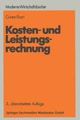 Kosten- und Leistungsrechnung - Günter Ebert