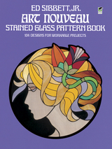 Art Nouveau Stained Glass Pattern Book -  Ed Sibbett