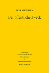 Der öffentliche Zweck - Thorsten Helm