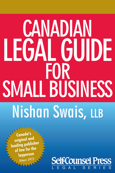 Canadian Legal Guide for Small Business - Nishan Swais