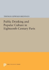 Public Drinking and Popular Culture in Eighteenth-Century Paris - Thomas Edward Brennan