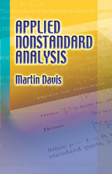 Applied Nonstandard Analysis -  Martin Davis