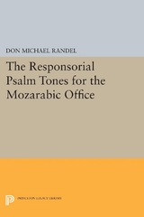 Responsorial Psalm Tones for the Mozarabic Office -  Don Randel