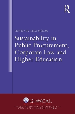 Sustainability in Public Procurement, Corporate Law and Higher Education - 