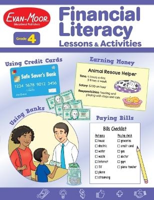 Financial Literacy Lessons and Activities, Grade 4 Teacher Resource -  Evan-Moor Educational Publishers