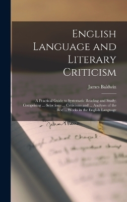 English Language and Literary Criticism - James Baldwin