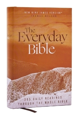 NKJV, The Everyday Bible, Hardcover, Red Letter, Comfort Print -  Thomas Nelson