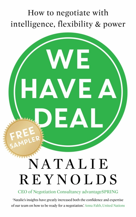 We Have a Deal - FREE SAMPLER -  Natalie Reynolds