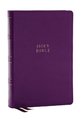 KJV Holy Bible: Compact Bible with 43,000 Center-Column Cross References, Purple Leathersoft, Red Letter, Comfort Print: King James Version -  Thomas Nelson