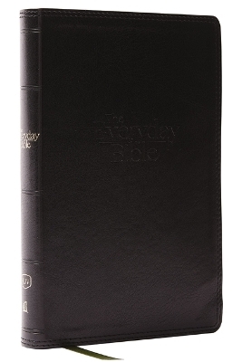 KJV, The Everyday Bible, Black Leathersoft, Red Letter, Comfort Print -  Thomas Nelson