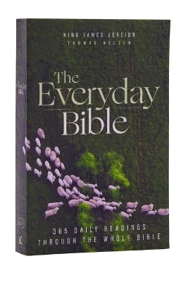 KJV, The Everyday Bible, Paperback, Red Letter, Comfort Print -  Thomas Nelson