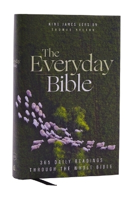 KJV, The Everyday Bible, Hardcover, Red Letter, Comfort Print -  Thomas Nelson