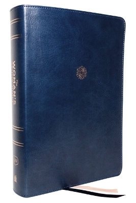 KJV, The Woman's Study Bible, Blue Leathersoft, Red Letter, Full-Color Edition, Comfort Print