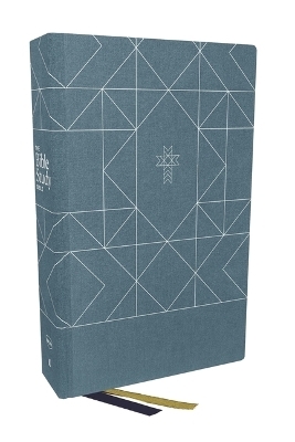 NKJV, The Bible Study Bible, Cloth over Board, Blue, Comfort Print - Sam O'Neal