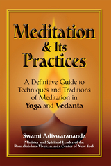 Meditation & Its Practices -  Swami Adiswarananda